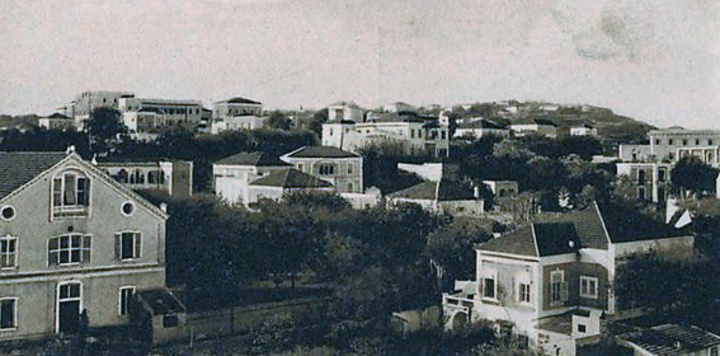 Νιοχώρι-Μόντε Σμιθ-Γαλλική Σχολή-Νοσοκομείο (δεξιά)