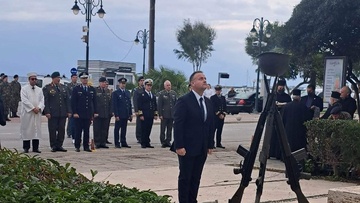O Ιωάννης Παππάς στην Κω για την επέτειο μνήμης της Εθνικής Αντίστασης 