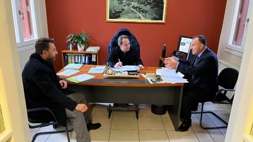 ΑΝΔΩ: Συναντήσεις με τους βουλευτές Ι. Παππά και Ν. Σαντορινιό για το πρόγραμμα ''LEADER''