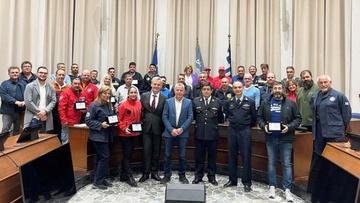 Τιμήθηκαν από τον δήμο Ρόδου εθελοντικές ομάδες για τη δράση τους