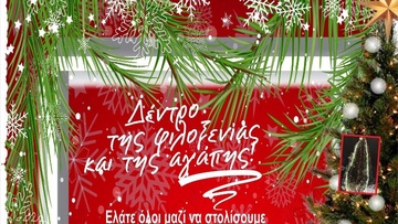 Σύλλογοι και σωματεία στολίζουν το χριστουγεννιάτικο δένδρο στον ξενώνα του Νοσοκομείου