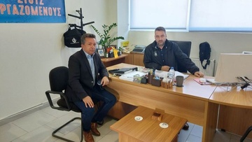 Το ΕΚΡ επισκέφθηκε ο αντιδήμαρχος Γιάννης Καμπούρης