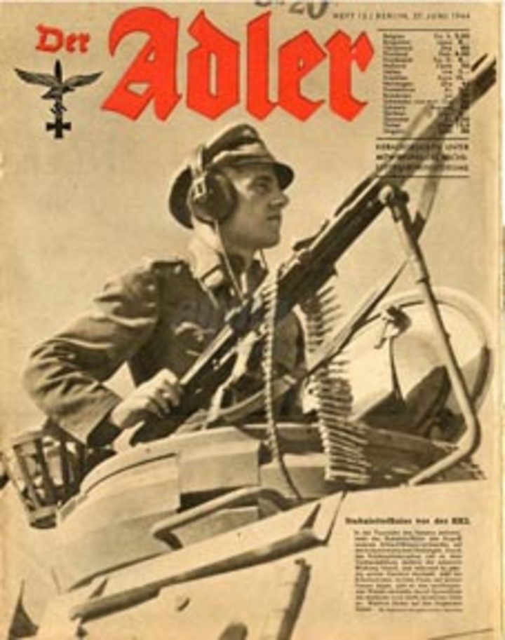 1944. Γερμανικό περιοδικό περί Ρόδου βασιλισσας των Δωδεκανήσων