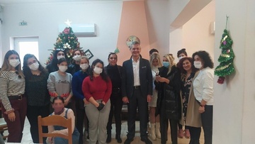 Επίσκεψη στο «Χαραλάμπειο Οίκο Ευγηρίας» με μαθητές του Ειδικού, Ενιαίου Επαγγελματικού Γυμνασίου-Λυκείου Ρόδου