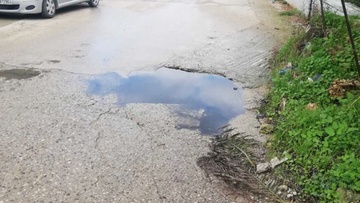 Λύματα μέσα στο δίκτυο ομβρίων στον Αρχάγγελο