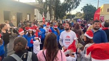 Με επιτυχία και μεγάλη συμμετοχή η εκδήλωση «Santa Run» στη Λέρο