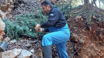 Πήρε τα... βουνά για καλό σκοπό ο Παναγιώτης Εγγλέζος