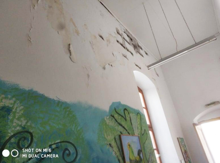 Διαβρώσεις σιδήρων οπλισμών στην τοιχοποιΐα εσωτερικά