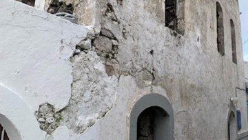 Εργασίες επισκευής του κοινοτικού κτηρίου Εμπορειού- Πάλων Νισύρου