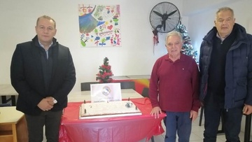 Προσφορά βασιλόπιτας στο συσσίτιο του Δήμου από τη λέσχη Lions Ρόδου 