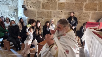 Ιωάννης Φλεβάρης: Λειτουργία στον Άγιο Νικόλαο στον φάρο