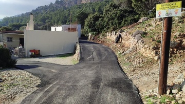 Ασφαλτοστρώσεις πραγματοποιούνται στα Σιάννα