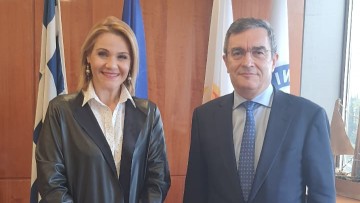 Να προχωρήσει η ανακατασκευή του Α.Τ. Λέρου ζήτησε η Μίκα Ιατρίδη από τον Υφ. Προστασίας του Πολίτη, Ελευθέριο Οικονόμου