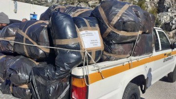 Ανθρωπιστική βοήθεια προς τους σεισμόπληκτους από τον δήμο Αγαθονησίου