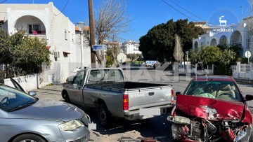 Συμβαίνει τώρα: Νέο τροχαίο ατύχημα στη Ρόδο - Από καθαρή τύχη δεν είχαμε θύματα