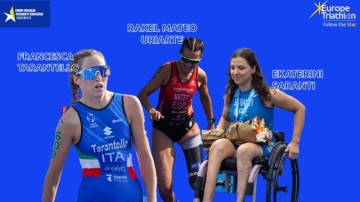 H Ροδίτισσα Κατερίνα Σαράντη υποψήφια  κορυφαία αθλήτρια Παρατριάθλου στην Ευρώπη