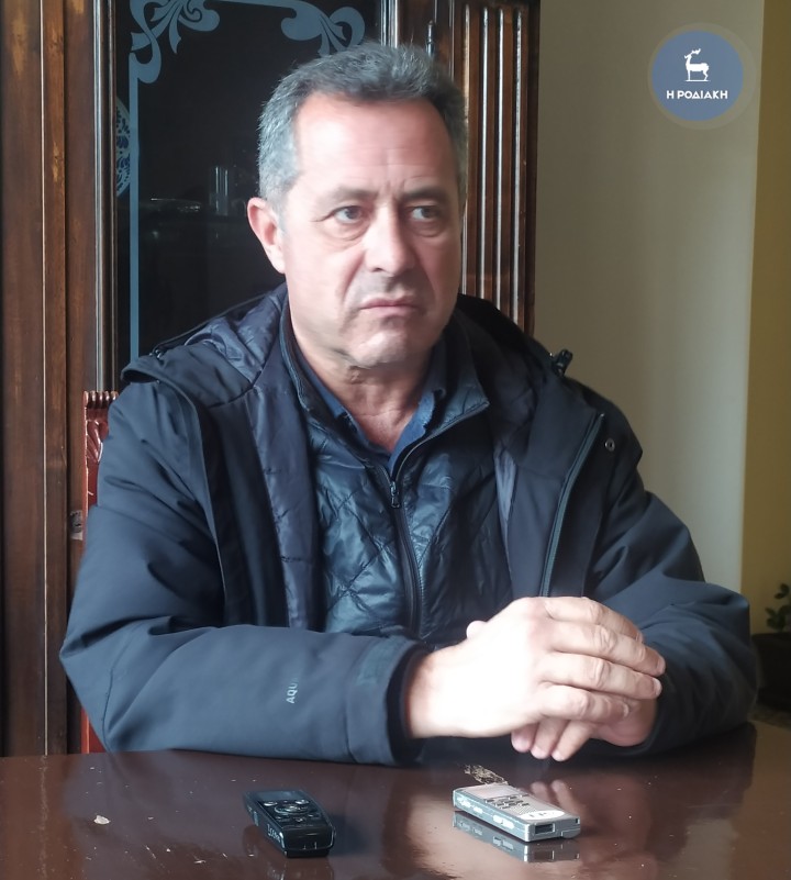 Ο πρόεδρος των ξεναγών Δημήτρης Σαλαχούρης