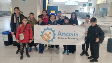 Τρίτη θέση της “Anosis Robotics Academy” στον Πανελλήνιο Διαγωνισμό Ρομποτικής
