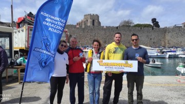 Εθελοντικός υποβρύχιος καθαρισμός  από τον «Ιππόκαμπο»