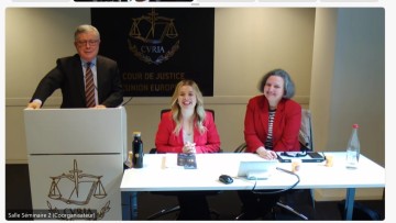 Διαδικτυακή επίσκεψη των μαθητών/τριών  του ΓΕΛ Κρεμαστής στο Δικαστήριο της Ευρωπαϊκής Ένωσης