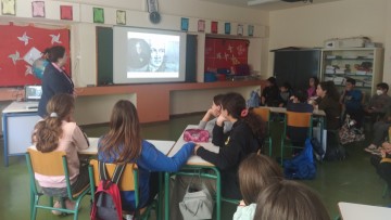 Παρουσίαση νεοελληνικής ποίησης στο Δημοτικό Σχολείο Παραδεισίου Ρόδου