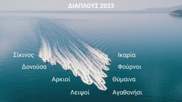 Αποστολή προσφοράς στα ακριτικά ελληνικά νησιά από τη ΣΥΜΠΛΕΥΣΗ ΑΜΚΕ - Διάπλους 2023