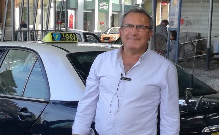 Ο πρόεδρος των ιδιοκτητών ταξί της περιοχής μας κος Θεοδόσης Καστανίδης