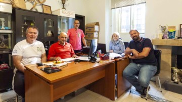 Απολαμβάνουν τη συμμετοχή τους στο “I.T.F. Senior MT200 Rhodes Open” δεκάδες τενίστες