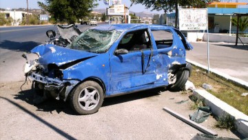 Σημαντική αύξηση στα τροχαία καταγράφηκε τον Απρίλιο στα νησιά μας