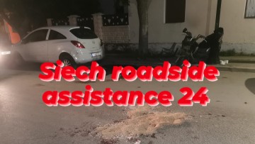 Σοβαρό τροχαίο ατύχημα στη Λάρδο - οδηγός δικύκλου συγκρούστηκε σε σταθμευμένα οχήματα