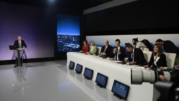 Δείτε live λεπτό προς λεπτό το debate των πολιτικών αρχηγών