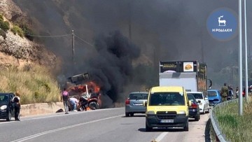 Μάχη για να κρατηθεί στη ζωή δίνει η σύζυγος  του 33χρονου Βέλγου που έχασε τη ζωή του σε τροχαίο