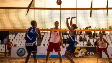 Αποκλείστηκαν οι Ντάλλας/Χατζηνικολάου από τη συνέχεια του “CEV Beach Volley Nations Cup”