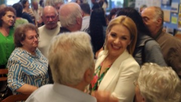 Περιοδεία της Μίκας Ιατρίδη στην Κω, τη Νίσυρο, την Κάλυμνο, την Πάτμο, τη Λέρο, το Αγαθονήσι, τους Λειψούς και τους Αρκιούς, για αυτοδύναμη Νέα Δημοκρατία