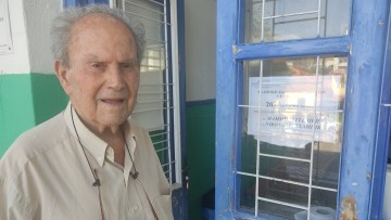 Βασίλης Μπακίρης ετών 94: Ο γηραιότερος ψηφοφόρος των Αφάντου