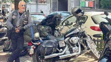 Μιχάλης Κυριακόπουλος: Ένας από τους τρεις Ροδίτες που πήγαν στη Βουδαπέστη με μία... Harley