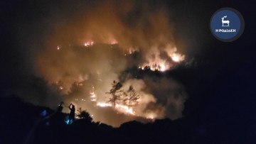 Β. Βαρθακογιάννης: 40.000 στρέμματα έχει κάψει η φωτιά στη Ρόδο