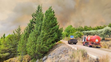 Πολύ υψηλός κίνδυνος πυρκαγιάς αύριο Παρασκευή στην Περιφέρεια Νοτίου Αιγαίου