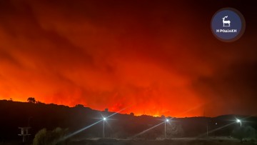 Συνεχίζεται η μάχη σε τρία μέτωπα για την κατάσβεση της πυρκαγιάς- Εφιαλτική η χθεσινή νύχτα