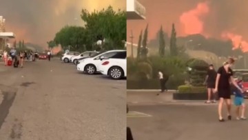 Διεθνή πρακτορεία και πολυάριθμα διεθνή ΜΜΕ καλύπτουν εκτενώς τις καταστροφικές πυρκαγιές στη Ρόδο