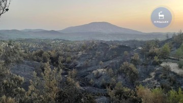 Μήνυμα του 112 προς πολίτες για άρση του κινδύνου από τις πυρκαγιές