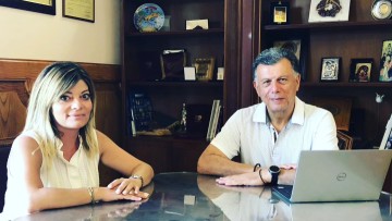 Υποψήφια με τον Θεοδόση Νικηταρά και η Διονυσία Τελλή