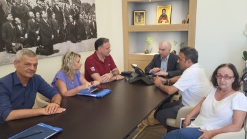 Με τον Γενικό Γραμματέα Πολιτισμού Γεώργιο Διδασκάλου συναντήθηκε σήμερα ο δήμαρχος Ρόδου Αντώνης Καμπουράκης