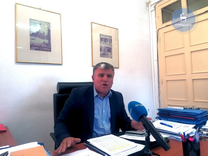 Ο αντιδήμαρχος Οικονομικών, κ. Τάσος Σπανός