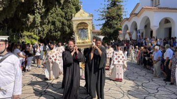 Έκλεισε ο εορταστικός κύκλος για την εορτή της Κοιμήσεως της Θεοτόκου στην Κρεμαστή