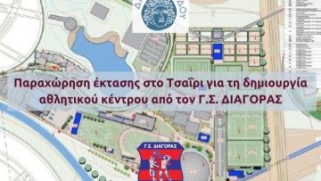 Διαγόρας: Στο παλιό στρατόπεδο στεγάζει τα όνειρά του