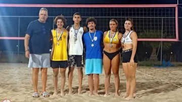 Beach Volley: Μαύρου και Καλιόζης το χρυσό στο μικτό