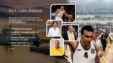 Δύο «θρύλοι» του μπάσκετ από το Ισραήλ θα βρεθούν στο «Nick Galis International Tournament»