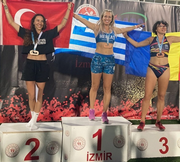 Η Χρυσάνθη Ριζοπούλου ήταν «χρυσή» σε τρία αγωνίσματα