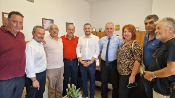Θερμή υποδοχή παντού για τον Νίκο Γερονικόλα και την Αρχή Οργάνωσης